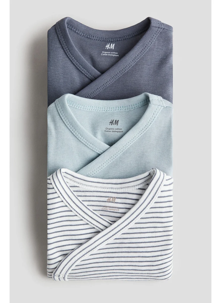 اتش اند ام 3-Pack Wrapover Bodysuits