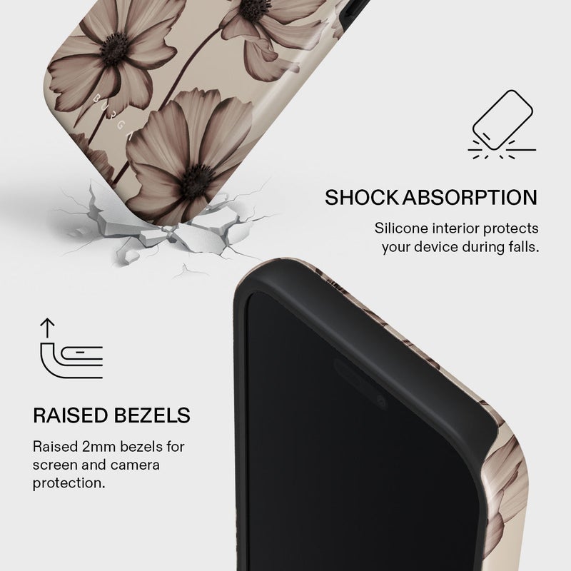 بورجا جراب بورجا لهاتف آيفون  برو ماكس بحماية مزدوجة الطبقات مقاوم للخدش والصدمات - Image 4