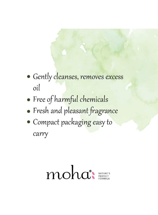 MOHA Herbal Face Wash With Goodness Of Neem, Aloevera, Cucumber, Rose & Yashtimadhu for Healthy, Soft & Glowing for all age groups -100 ml (Pack of 1) - Image 5