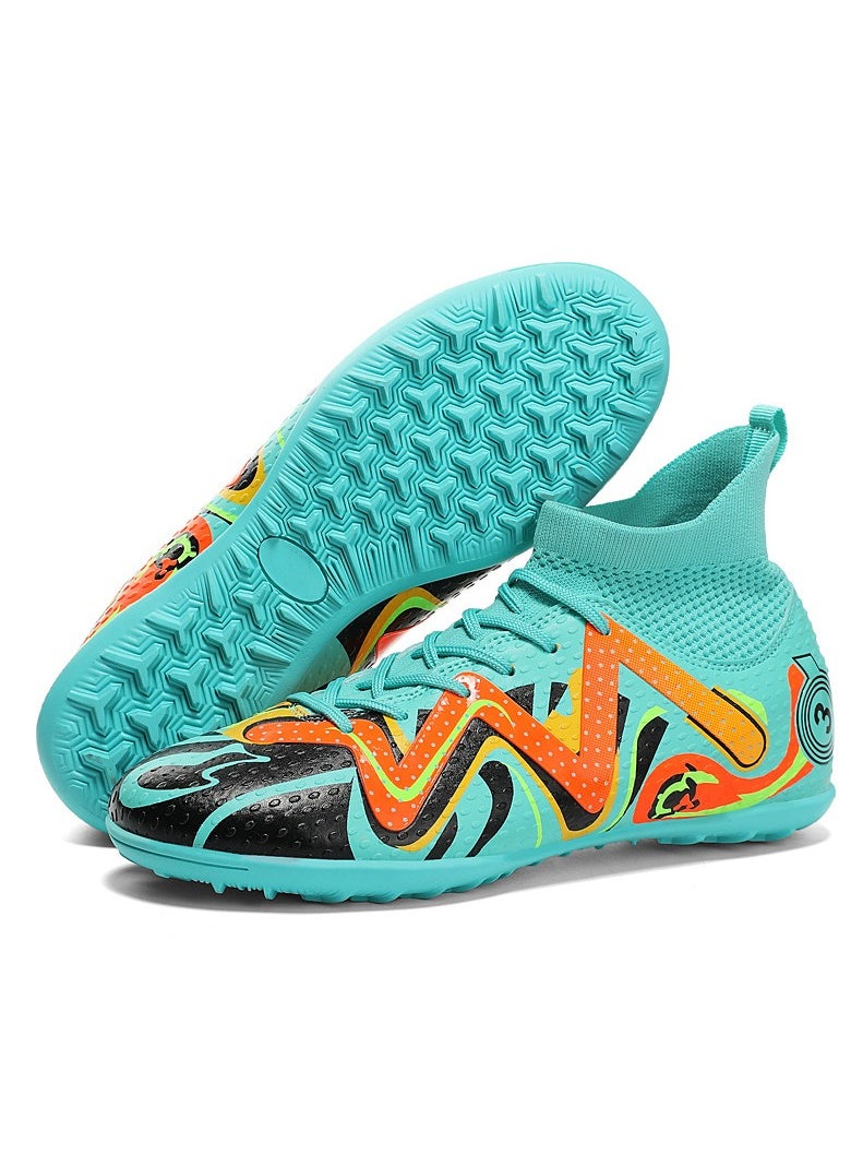SKT Shiketro - Men's football shoes, suitable for outdoor and indoor professional teenage boy football shoes, men's and women's universal football shoes. - Image 1
