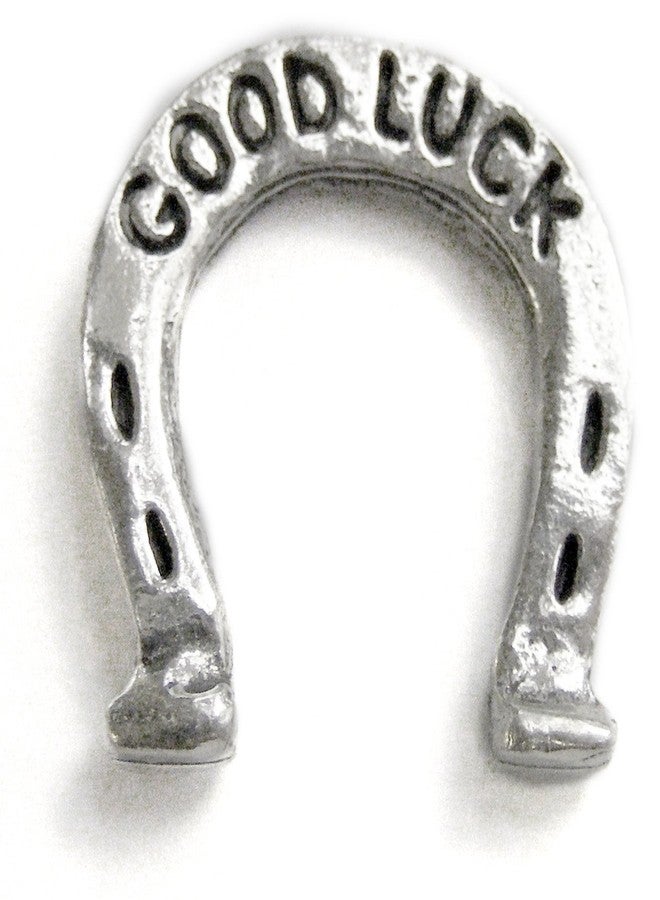 Basic Spirit Horseshoe/Good Luck Pocket Token (Coin) Handcrafted Pewter CN-74 - Image 1