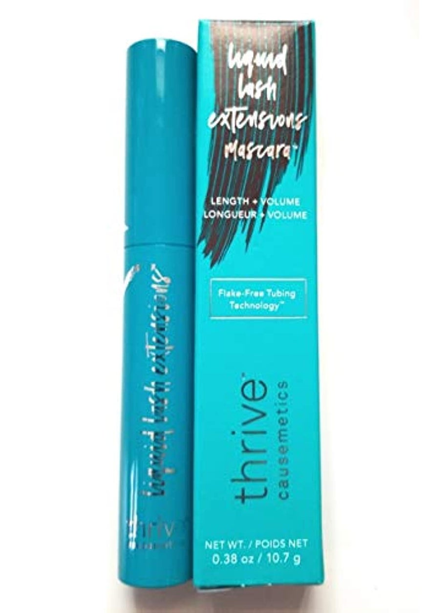 Thrive Causemetics - Liquid Lash Extension Mascara Crystal Brown, Long-Lasting, Dramatic Extension, Smudge-proof, Hypoallergenic Formula .38oz - Image 1
