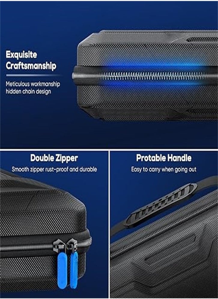 Generic - Playstation Portal accessory carrying case EVA hard shell protective case, PS5 game handheld protective handbag - Image 1