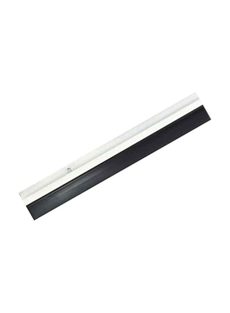 KNP KNP Door Bottom Brush And Rubber Seal with Screw for Exterior Interior Doors Door Seal Sound Proof Under Door Draft Blocker (120cm) White 