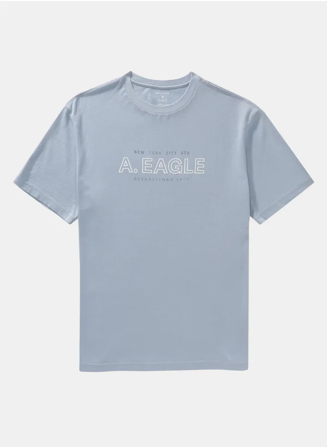 American Eagle AE Logo Graphic T-Shirt