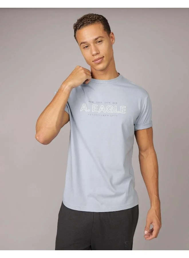 امريكان ايجل AE Logo Graphic T-Shirt