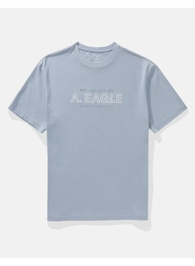 American Eagle AE Logo Graphic T-Shirt
