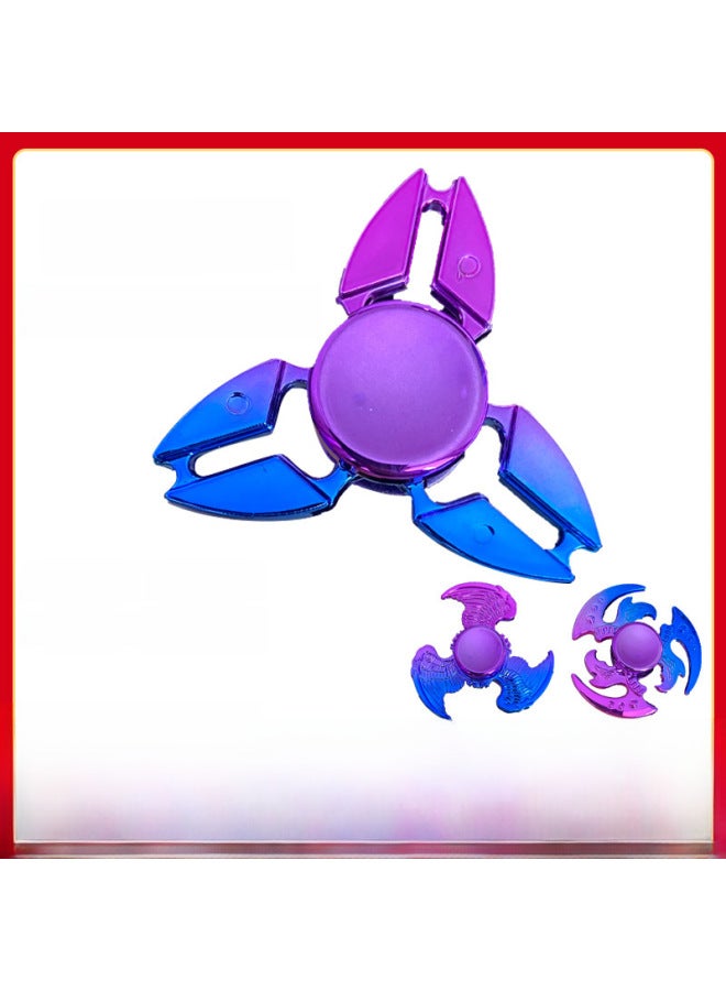 Spinning Top Toy Led Light - Gyroscopic Plaything In Red Blue Green - Classic Children's Game-Color:Gradient Colorful Lotus-Specifications:About 6cm In Diameter  - Image 4