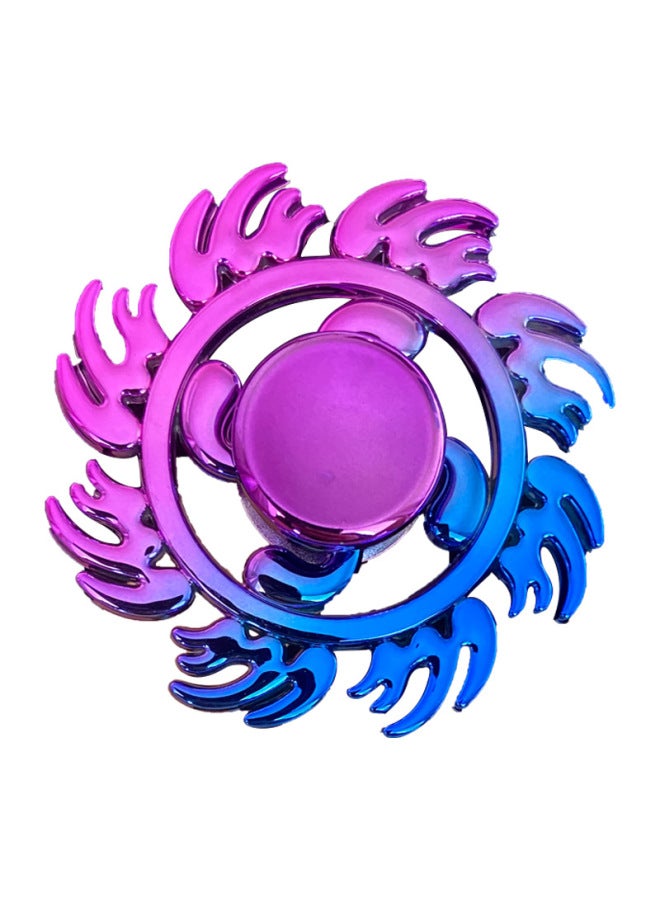 Spinning Top Toy Led Light - Gyroscopic Plaything In Red Blue Green - Classic Children's Game-Color:Gradient Colorful Lotus-Specifications:About 6cm In Diameter  - Image 3