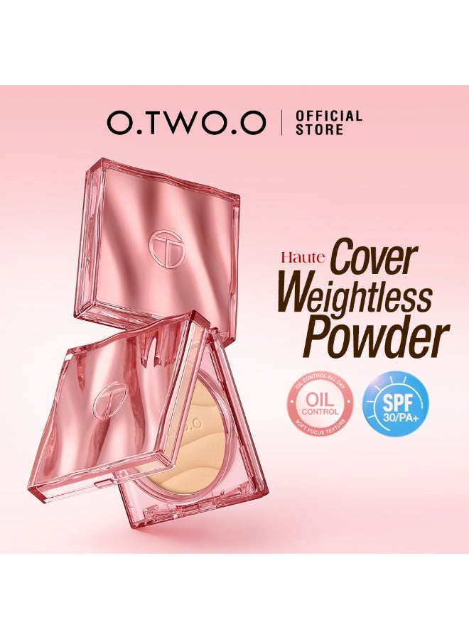 OTWOO FitMe SPF30 Weightless Oil Control Powder – Long-Lasting Matte Finish Compact (#01,PORCELAIN) - Image 4