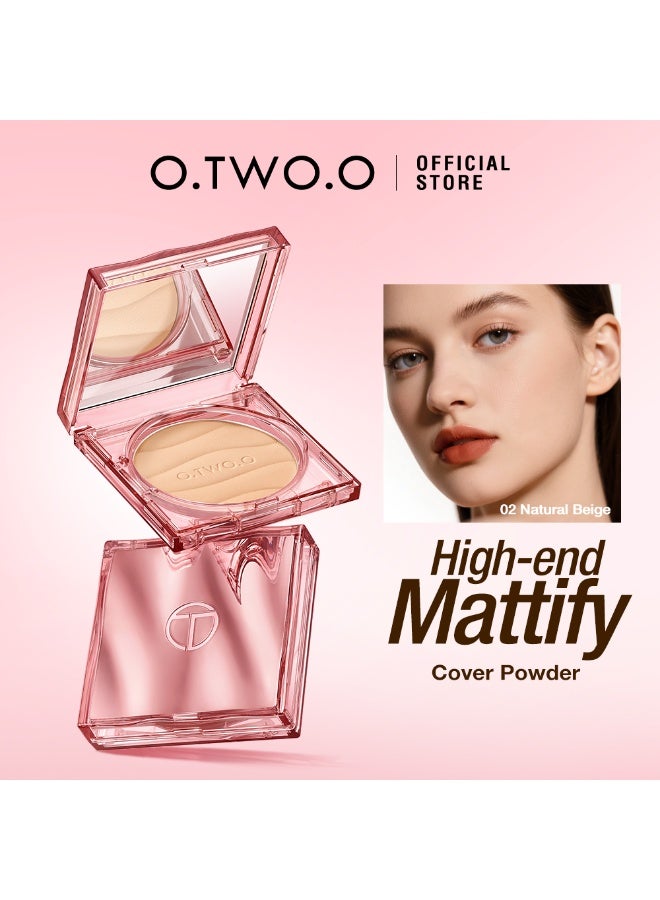 OTWOO FitMe SPF30 Weightless Oil Control Powder – Long-Lasting Matte Finish Compact (#01,PORCELAIN) - Image 5