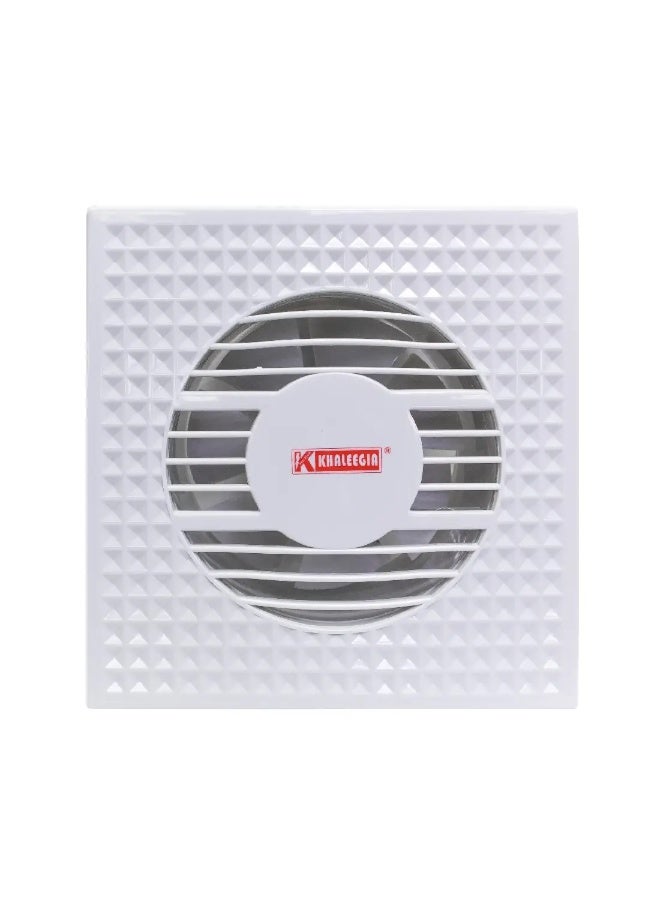 KHALEEGIA Ceiling Mounted Exhaust Fan 6 Inch  - White
