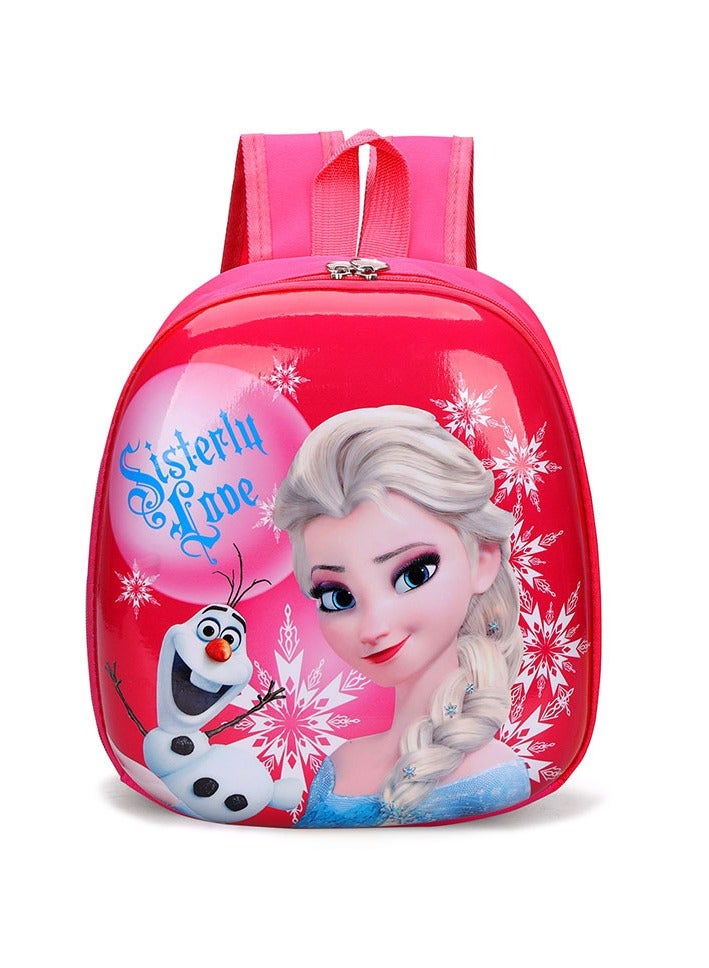 Eggshell Kindergarten School Bag Children's Boy's and girl's Mini Backpacks Princess Elsa Ultraman Backpack 