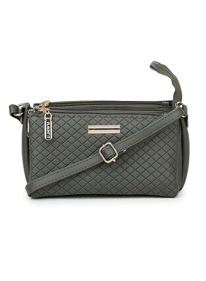 Compact and Chic Sling Bag for Women, Grey