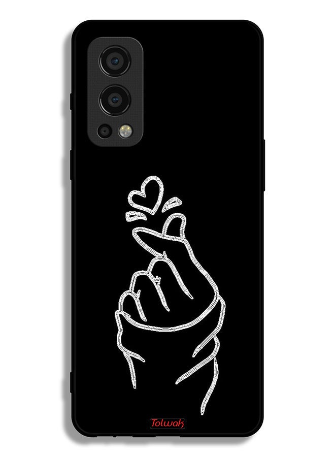 Tolwak OnePlus Nord 2 5G Protective Case Cover Snap Love - Image 2