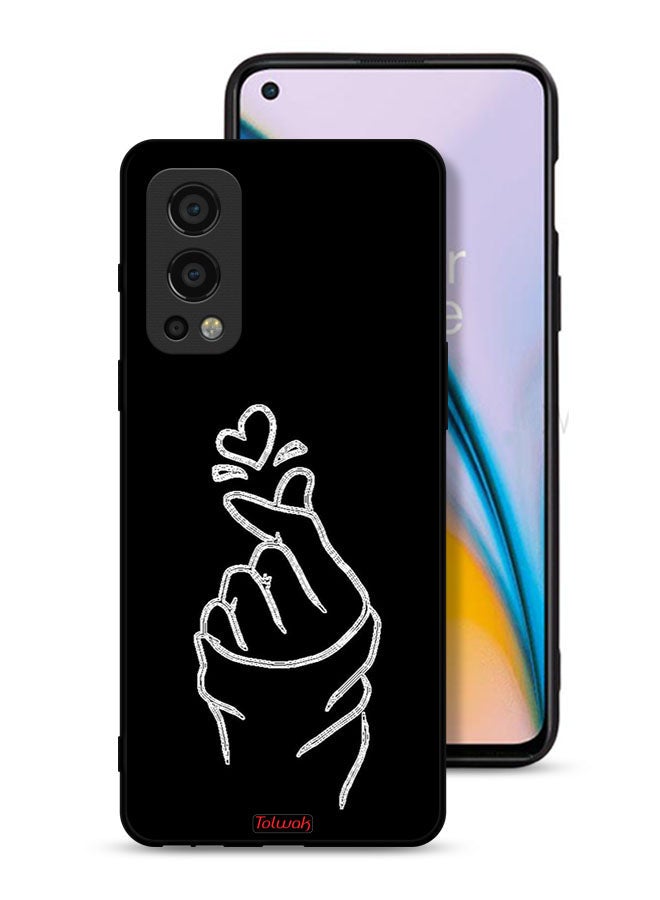 Tolwak OnePlus Nord 2 5G Protective Case Cover Snap Love - Image 1