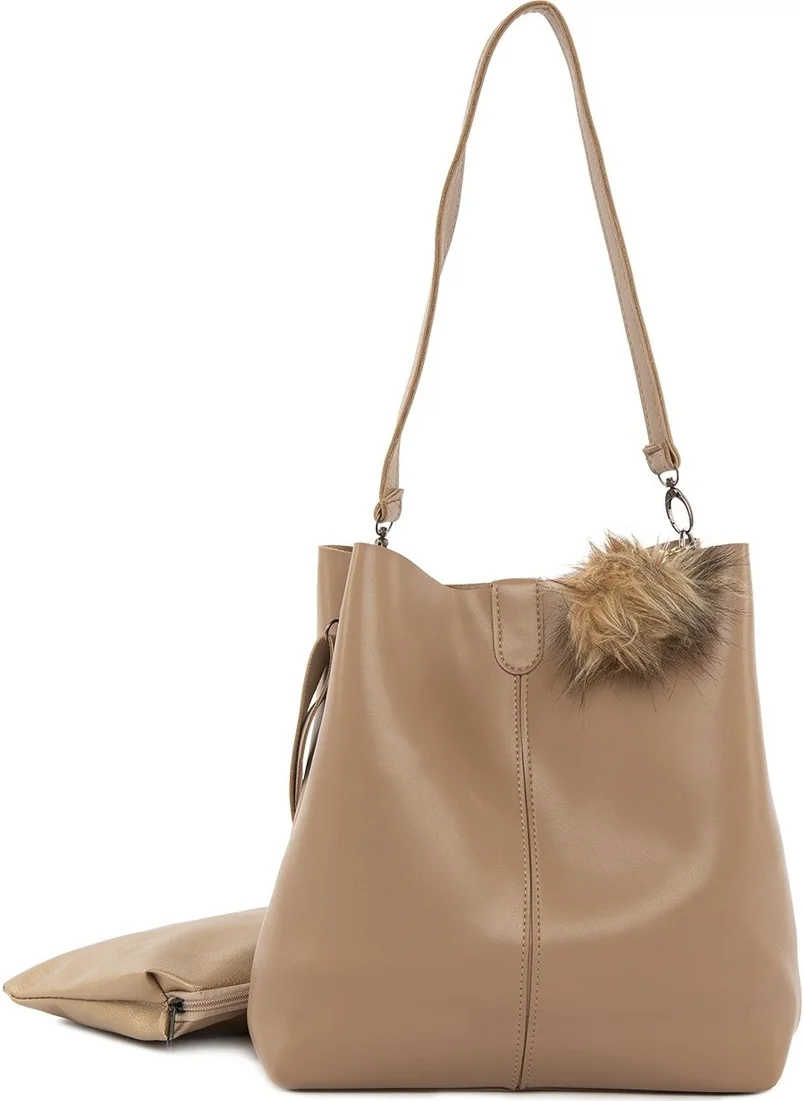 باجموري Mink Unit Magnet Snap Bag