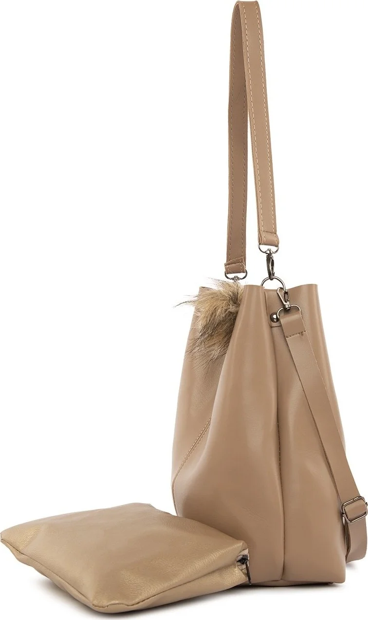 Bagmori Mink Unit Magnet Snap Bag