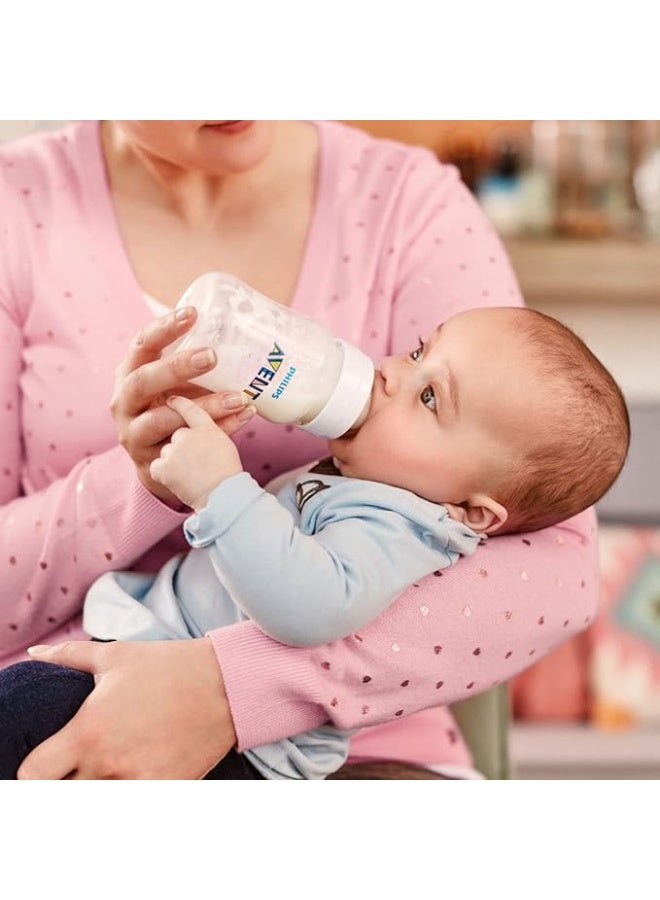 Avent Philips Avent Anti-Colic Baby Bottle – 330ml, Compatible with Air Valve, Transparent, Pack of 1 - Image 5