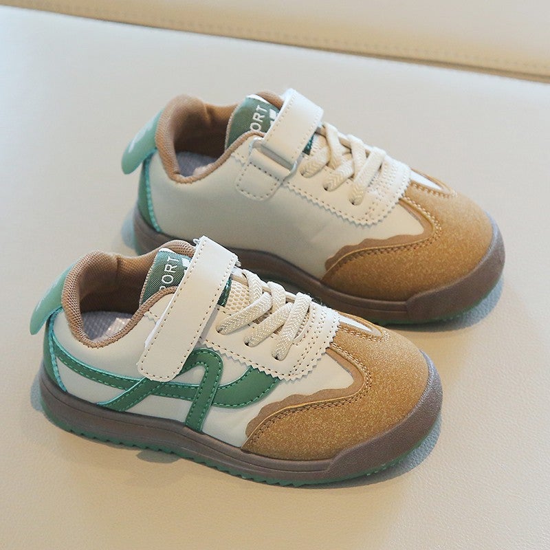 Children'S German Training Shoes 2025 Boy'S Forrest Gump Shoes Soft Bottom Baby Casual Shoes All-Match Girls' Board Shoes For Children - Image 1