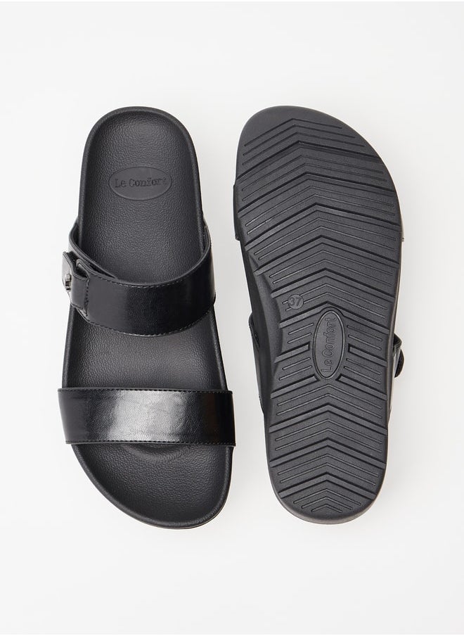 Le Confort Women's Solid Slip-On Sandals  - Image 4