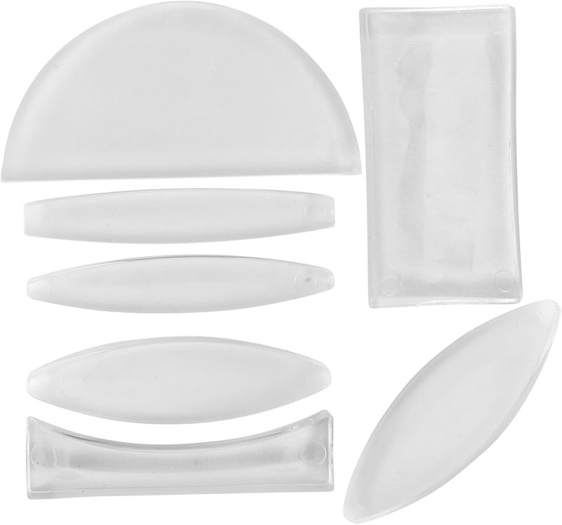 7pcs Optical Experiment Kit Science Optical Lenses Set Convex Concave Lenses for Teaching Lab Use - Image 1
