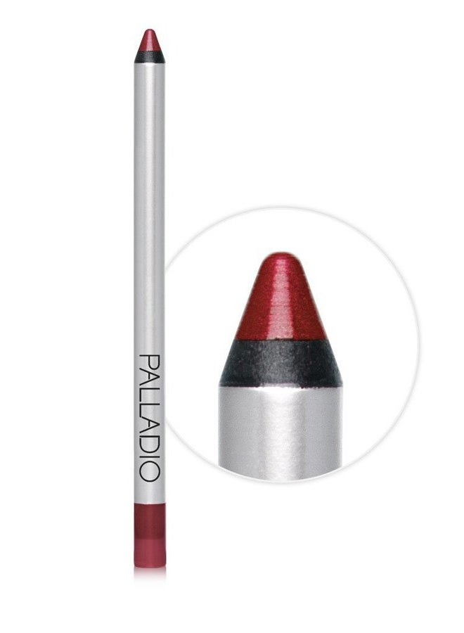 PALLADIO كحل دقيق، قائم على السيليكون، صبغة غنية، تطبيق لطيف، تأثير دخاني دراماتيكي إلى ارتداء يومي ناعم، جفون حساسة، يثبت نفسه، يمكن شحذه، أونيكس أسود - Image 2