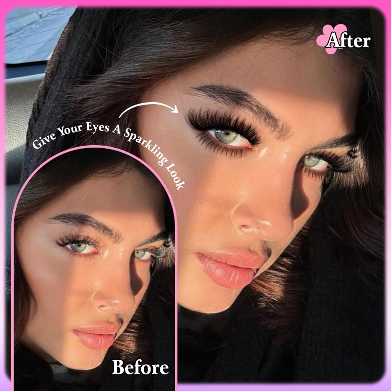 calphdiar Bottom Lashes Extension 552pcs Natural Lower Eyelash Clusters 5-7mm Bottom Lash Clusters 2 Styles Individual Lashes DIY Bottom Cluster Eyelash Extensions - Image 5
