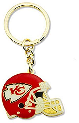 Aminco NFL Kansas City Chiefs Helmet Keychain - Image 3