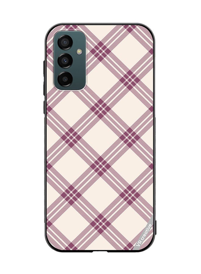 VR CREATIVE Protective Case Cover For Samsung Galaxy M23 Tartan Scotland Seamless Plaid Design Multicolour - Image 1