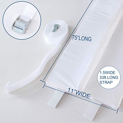 Moonsea Bed Bridge Twin to King Converter Kit, Twin Bed Connector with Extra Wide, Bamboo Terry Surface, Memory Foam Filler Pad and Non-Skid Bottom, Great for Guest and Family Room. - Image 5