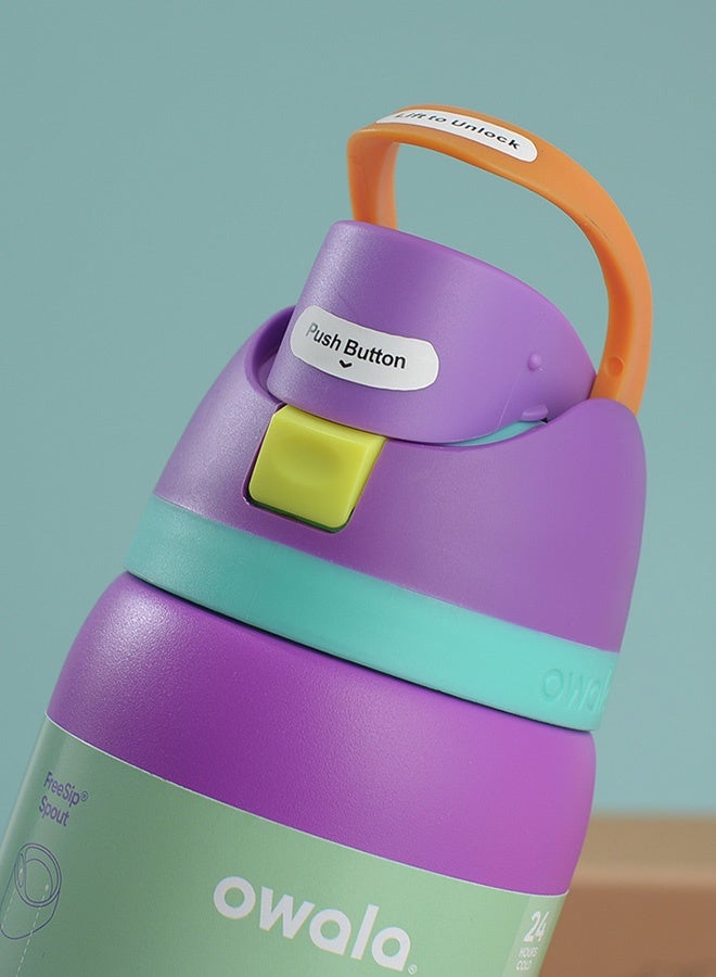 Owala FreeSip Insulated Stainless Steel Water Bottle with Straw for Sports, Travel, and School BPA-Free Sports Water Bottle, 32 oz - view 5