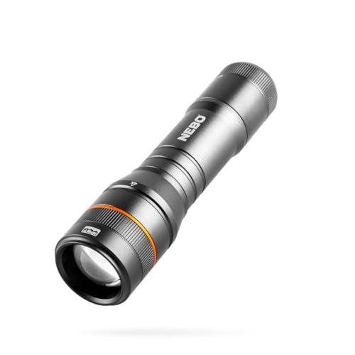 NEBO NEWTON 500 Battery Powered Portable Flashlight | 500 Lumens, 4 Light Modes, Handheld LED Flashlight for EDC & Emergencies, Powerful Magnetic Base, Waterproof, Includes 3x AA Batteries - Image 1