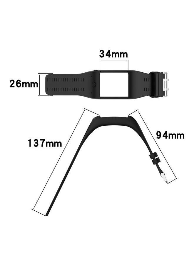 NIBEMINENT unisex Adjustable Silicone Wristwatch Band Strap  - Image 4