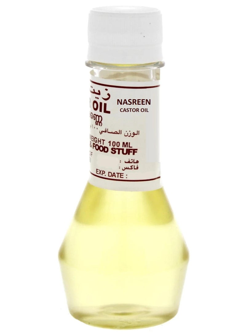 Nasreen زيت الخروع 100% زيت طازج نقي 100 مل - Image 1