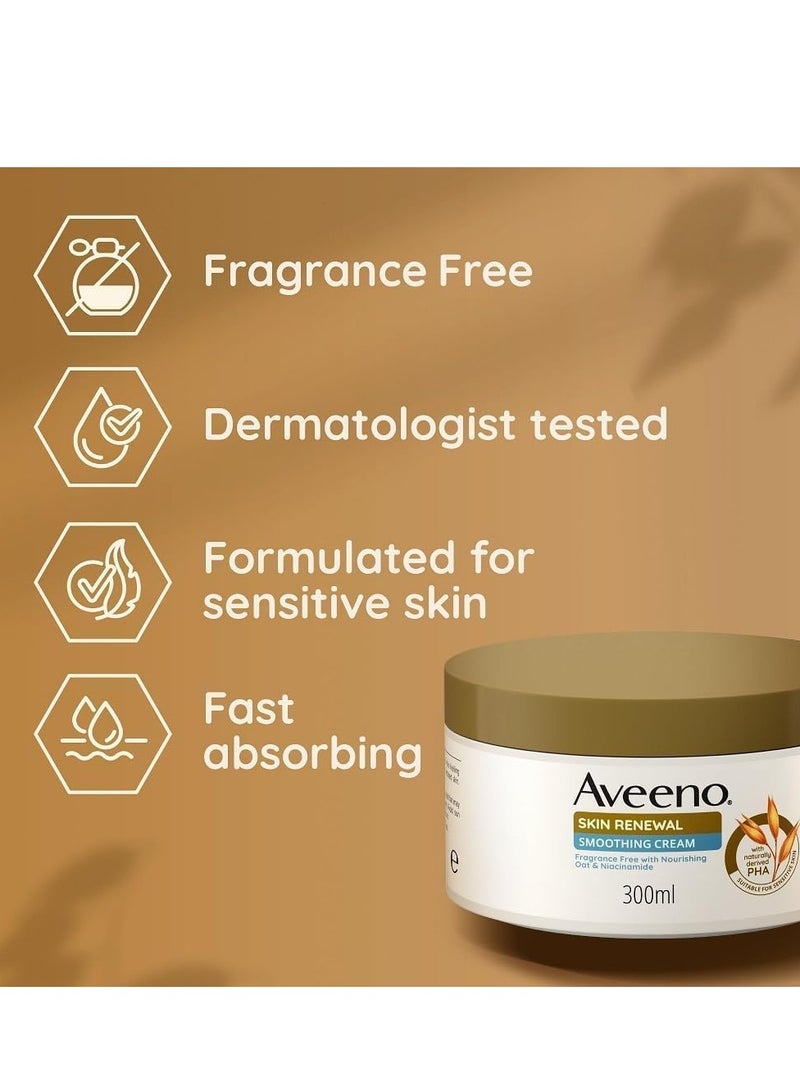 Aveeno Skin Renewal Exfoliating Cream 300ml - Image 4