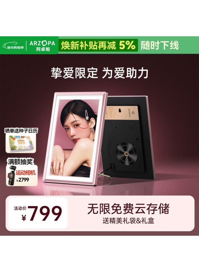 Arzopa D14 Inch Digital Electronic Photo Frame Smart Cloud Frame Digital Al Photo Video Touch Display Desktop Wall Mount Gift For Girlfriend