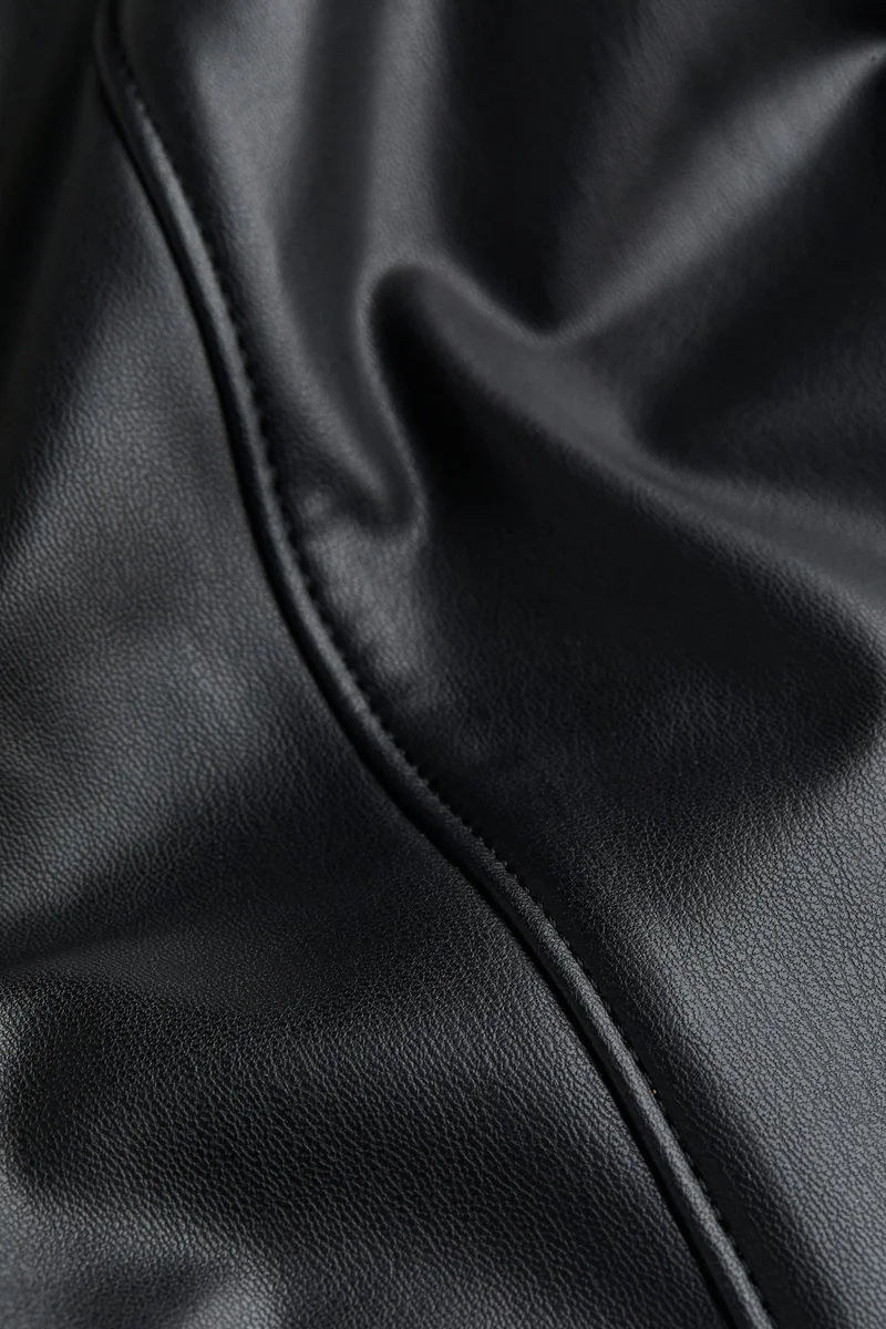 H&M Pu High Waist Leggings