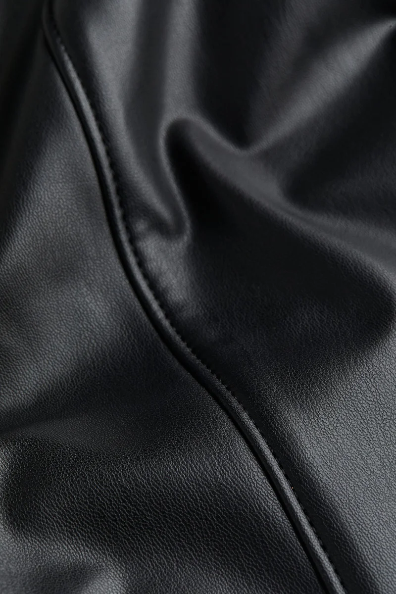 H&M Pu High Waist Leggings