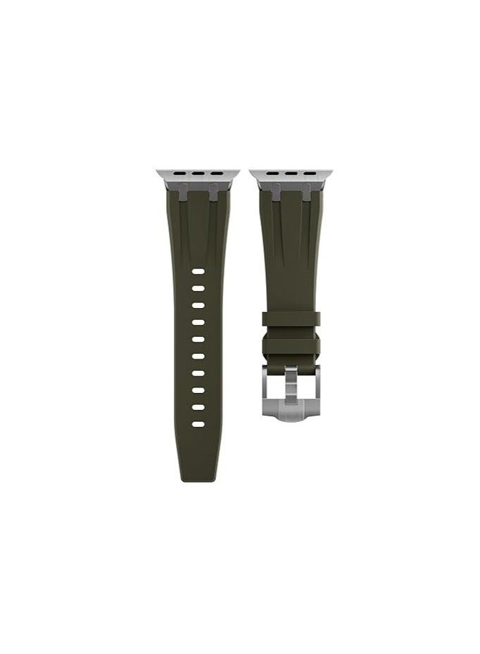 For Apple Watch Ultra 2 49mm Men's Outdoor Sports Bands For IWatch Ultra 2/Ultra Series 9 8 - Green - Image 2