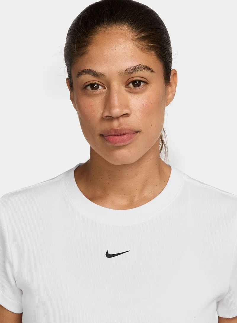 Nike  Nsw Ribbed T-Shirt for Women | Best Price UAE