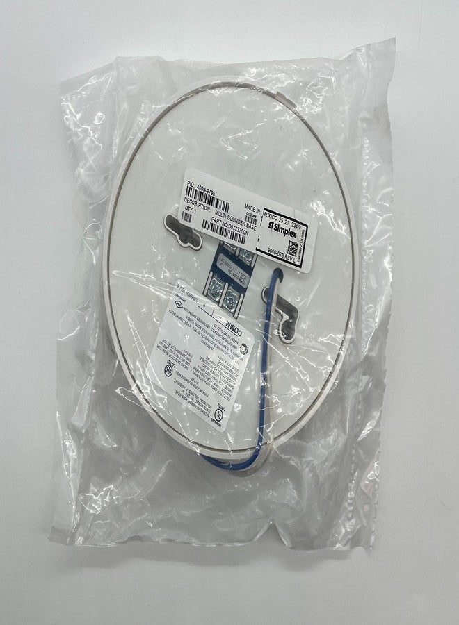 Simplex 4098-9795 - قاعدة سبر ثنائية العنوان لأجهزة استشعار متعددة 4098-9754