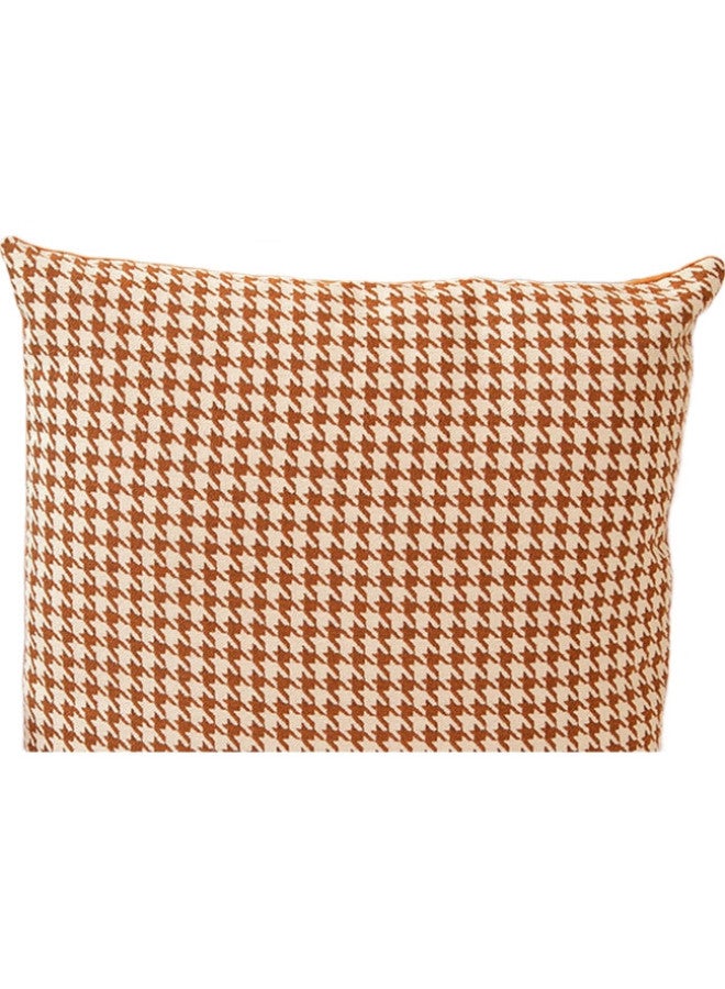 Avivi Aiwei Sofa Cushion Pillow, Bed Sleeping Backrest, Back Cushion Cover With Pillow Core, 45*45 Cm, Bird Orange - Image 1