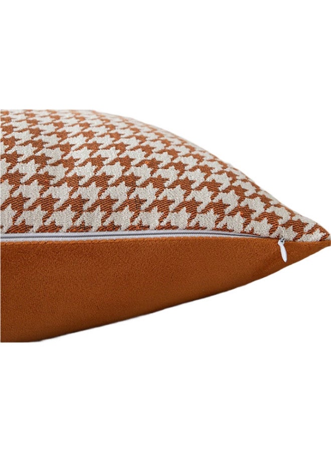 Avivi Aiwei Sofa Cushion Pillow, Bed Sleeping Backrest, Back Cushion Cover With Pillow Core, 45*45 Cm, Bird Orange - Image 2