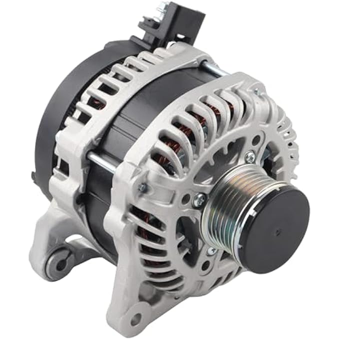 MISIOEK Alternator 120A 12V 6-Groove Pulley Compatible with 2020-2022 Versa L4 1.6L,2020-2023 Kicks L4 1.6L, Replace A005TE0382ZX - Image 3