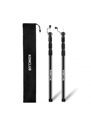 KOMCLUB Telescoping Tarp Poles Adjustable Tent Poles for Tarp Heavy-Duty Design Portable & Lightweight Fiberglass Tent Poles for Shelter Camping Awning 4 Sections Adjustable to 98.51 in(Set of 2) - pzsku/Z64EBF40C4A27DDA8815AZ/45/_/1732282169/44b20a56-1f71-443c-9792-88d6e2a90778