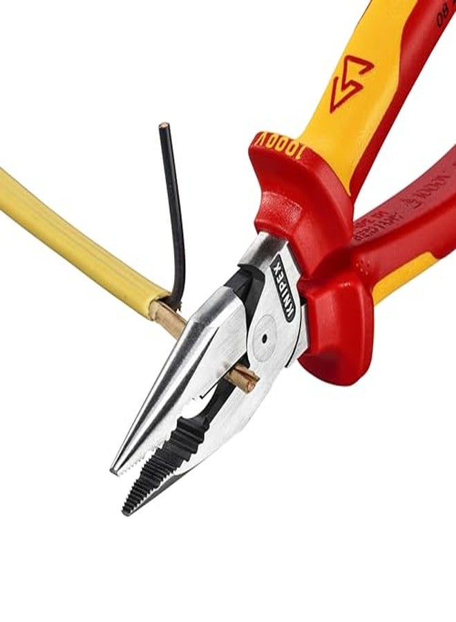 كنيبيكس كماشة KNIPEX Tools 08 28 185 SBA ذات رأس إبرة - معزولة بجهد 1000 فولت، 7-1/4 بوصة - Image 5