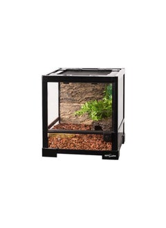 REPTI ZOO Glass Reptile Terrarium, Front Opening Reptile Tank for Reptile Pets Gecko Lizard Snake, Top Screen Ventilation Escape Proof Lid (RK0101S) - pzsku/Z64EC163DD47825D87242Z/45/1741268532/3fe61d40-8c62-4b4c-9f93-f809974bc897