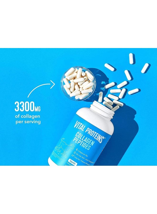 Vital Proteins فيتال بروتينز، ببتيدات الكولاجين، 550 ملغ، 360 كبسولة - Image 3