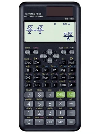 الآلة الحاسبة العلمية Fx-991Es Plus الإصدار الثاني باللون الأسود - pzsku/Z64EC2372B34EE5237A29Z/45/1746191677/d6666b04-8b3b-4b7c-a5bc-3a8617208d15